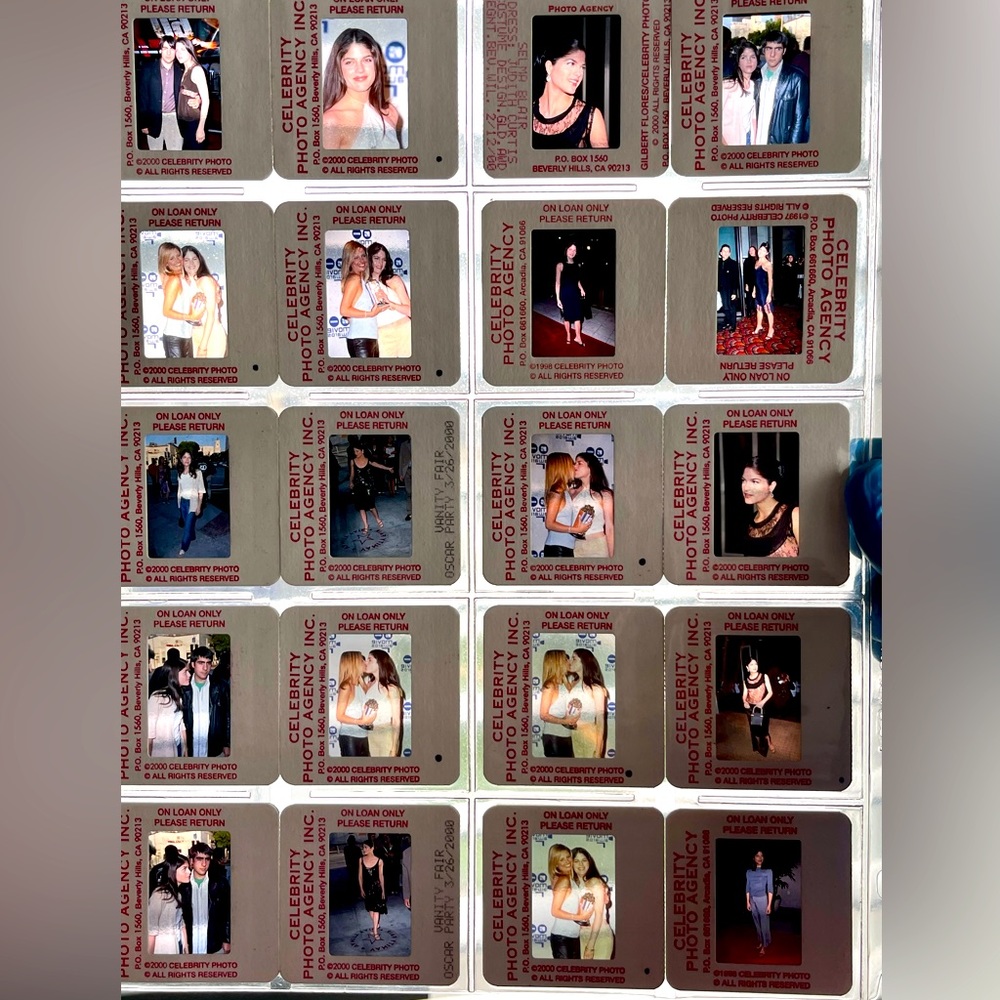 VERY RARE Selma Blair Celebrity Photo Agency 20 photo 35mm slides